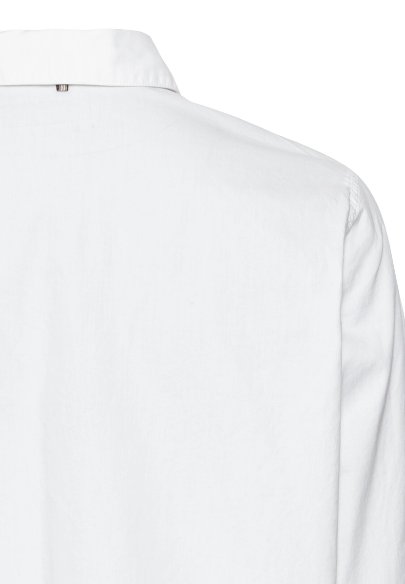 Langarm Bluse aus reiner Baumwolle