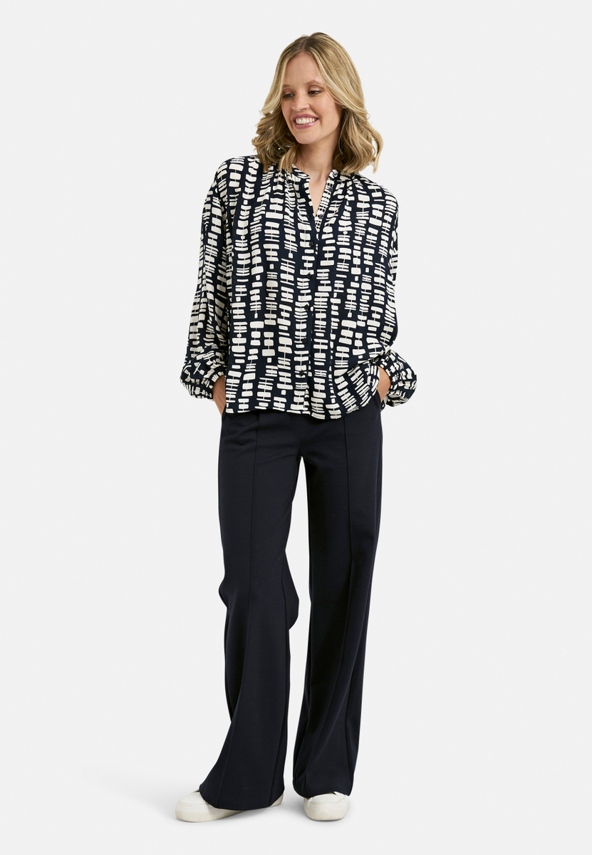 Volume Sleeve Blouse