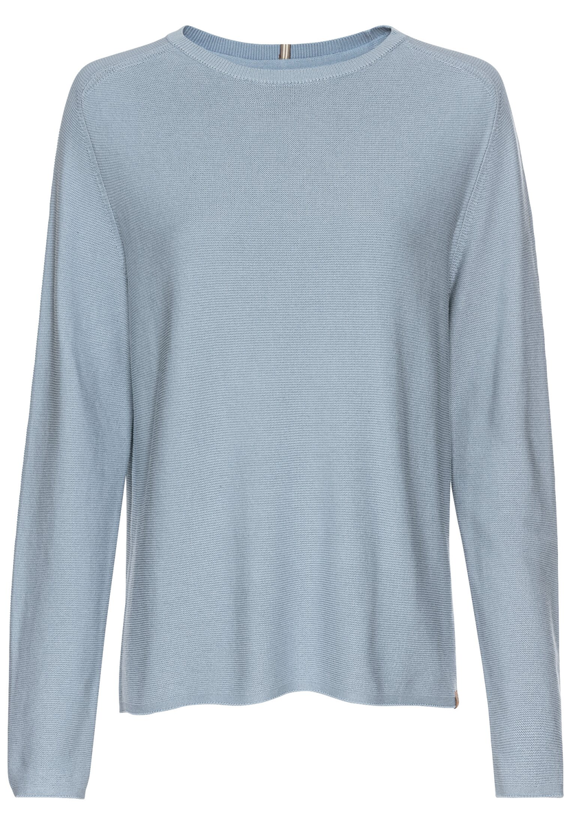 Rundhals Sweatshirt aus reiner Baumwolle