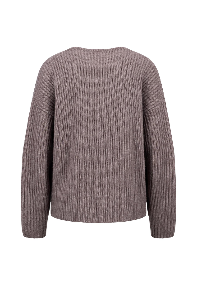 CARDIGAN KNIT MELANGE*RWS