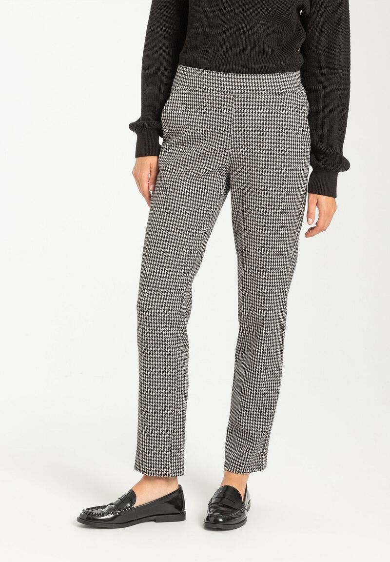 Jerseyhose  Hahnentritt-Dessin  Herbst-Kollektion