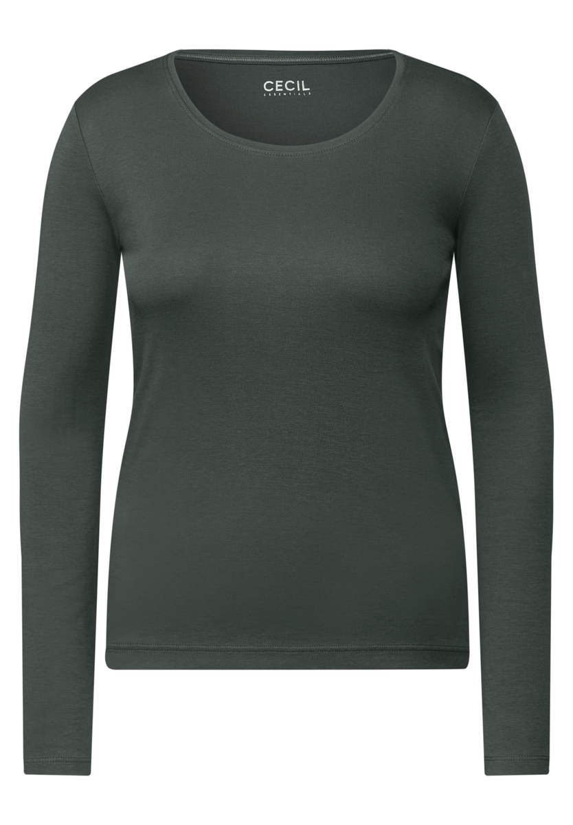 Shirt mit Rundhals