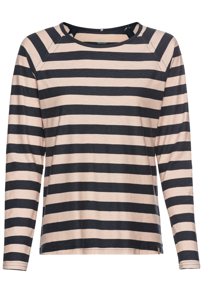 Streifenshirt aus reiner Baumwolle