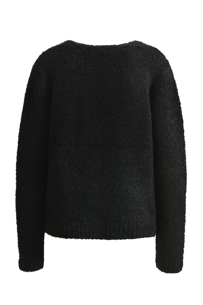 V-neck Bouclé Cardigan