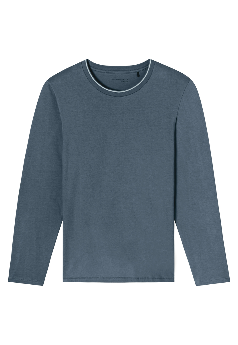 Langarmshirt Rundhals