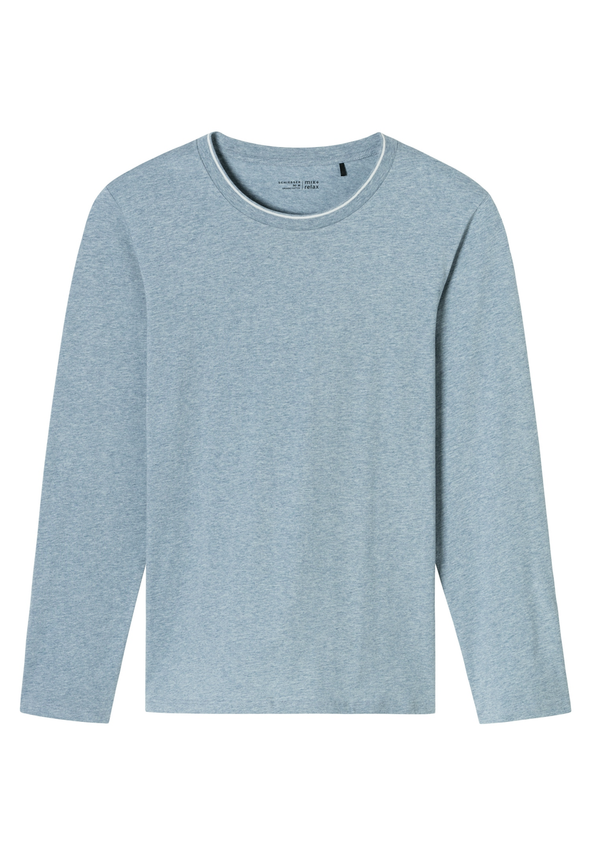 Langarmshirt Rundhals