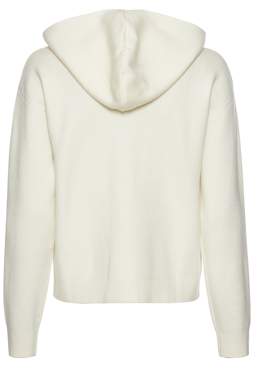 Strickjacke mit Kapuze