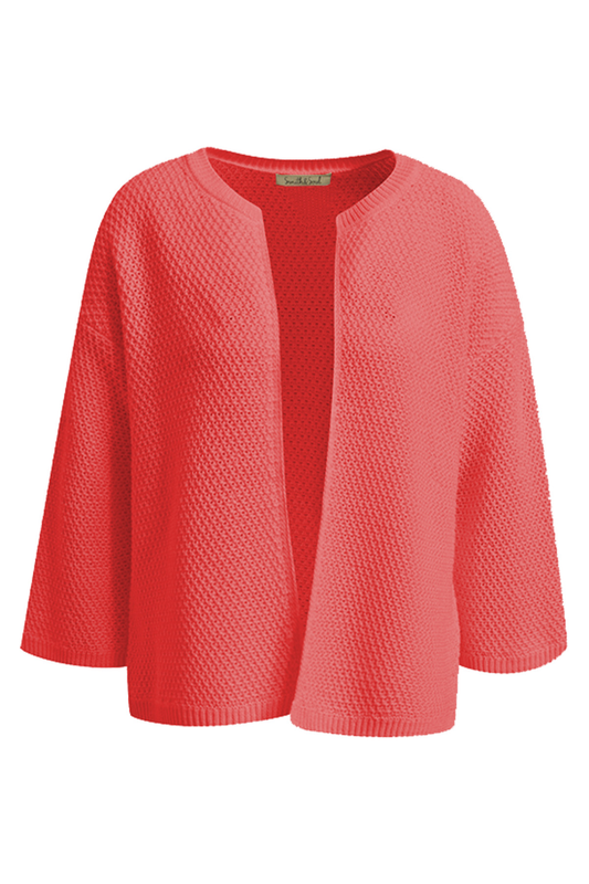 Open Honeycomb Cardigan