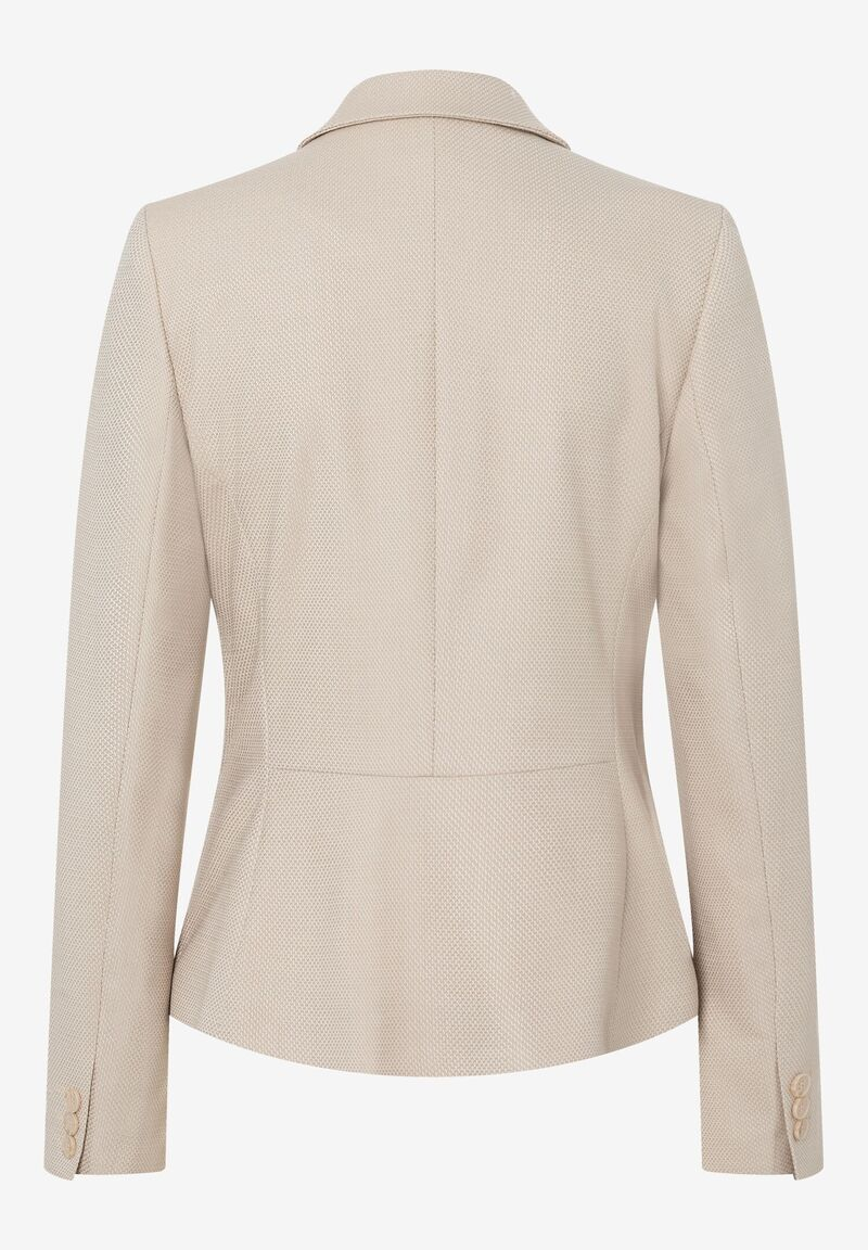Struktur-Blazer  beige  Frühjahrs-Kollektion