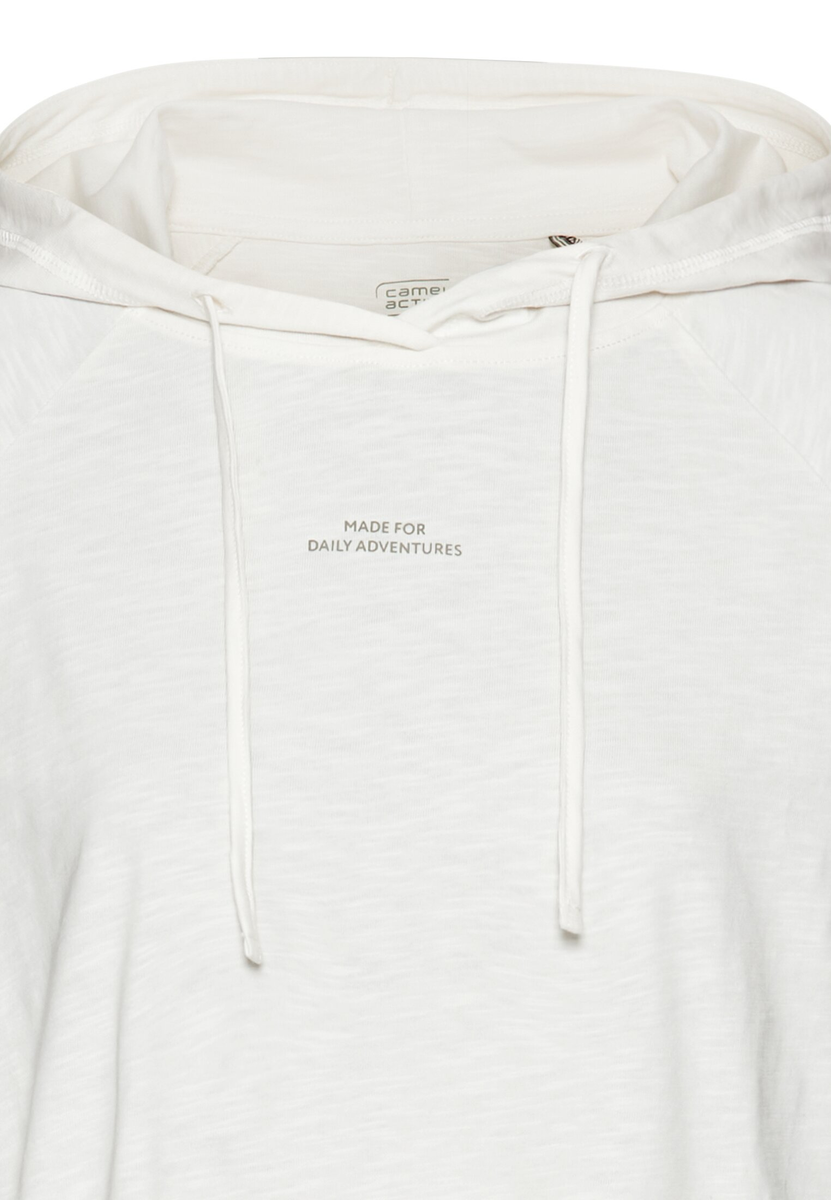 Hoodie aus reiner Baumwolle