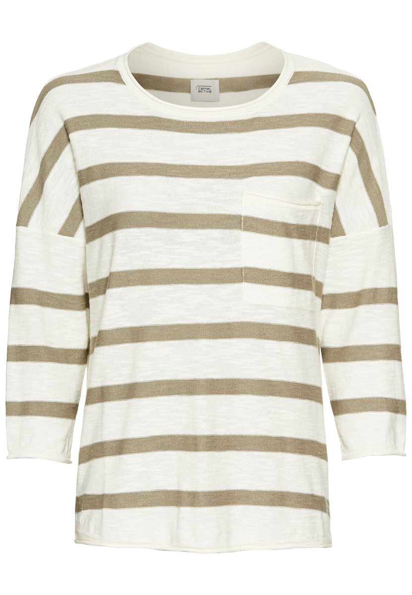 Rundhals Pullover aus Baumwolle