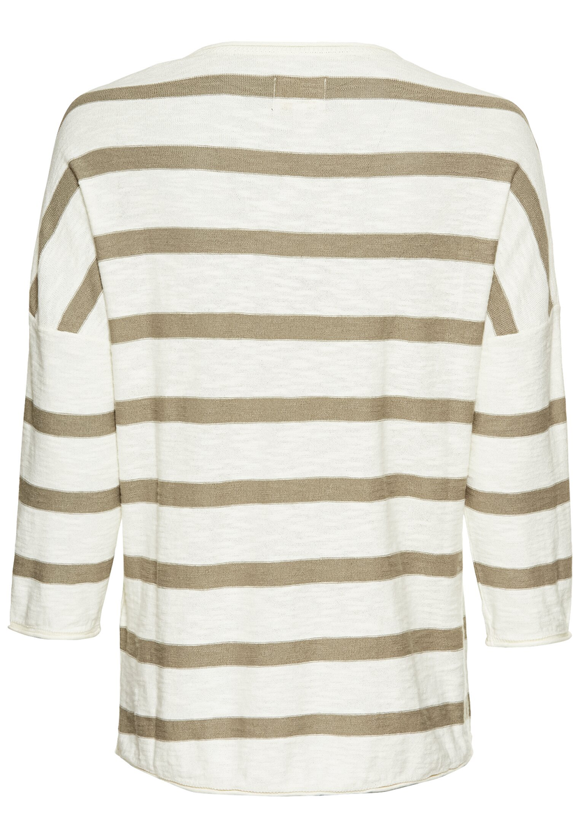 Rundhals Pullover aus Baumwolle