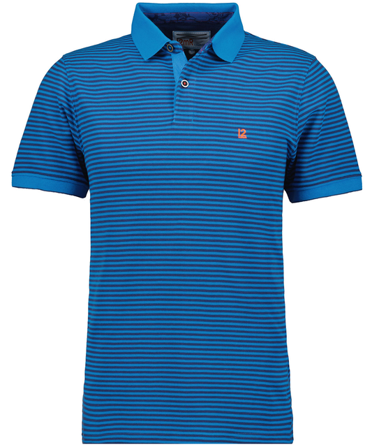 Piqué-Poloshirt gestreift