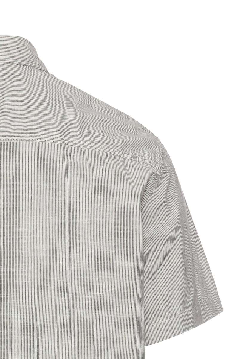 Kurzarmhemd mit Strukturmuster