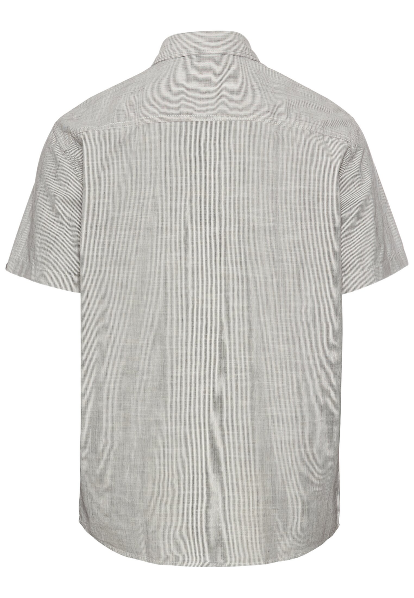 Kurzarmhemd mit Strukturmuster