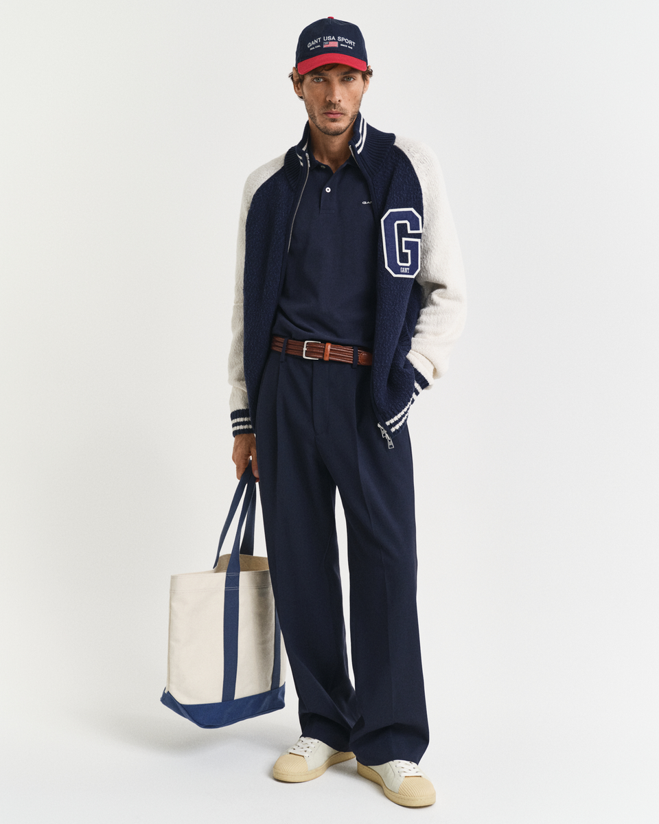 Piqué Poloshirt mit Randstreifen