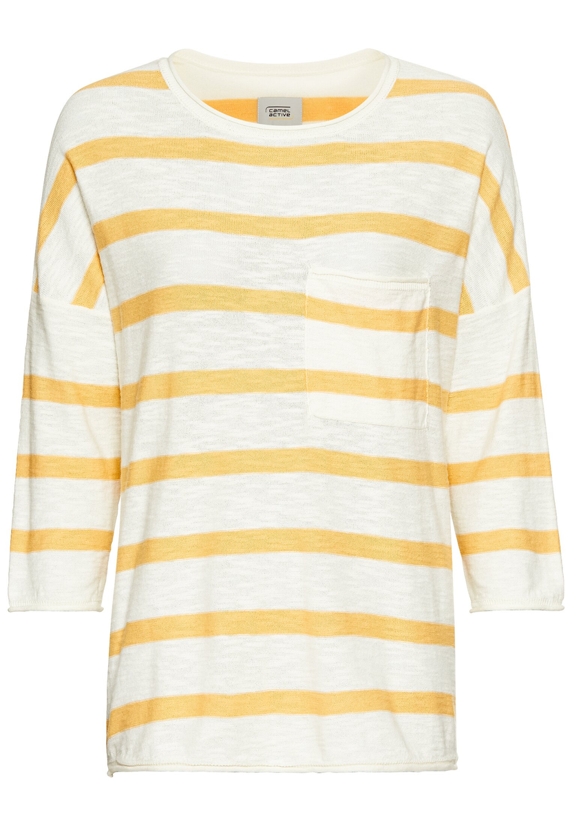 Rundhals Pullover aus Baumwolle