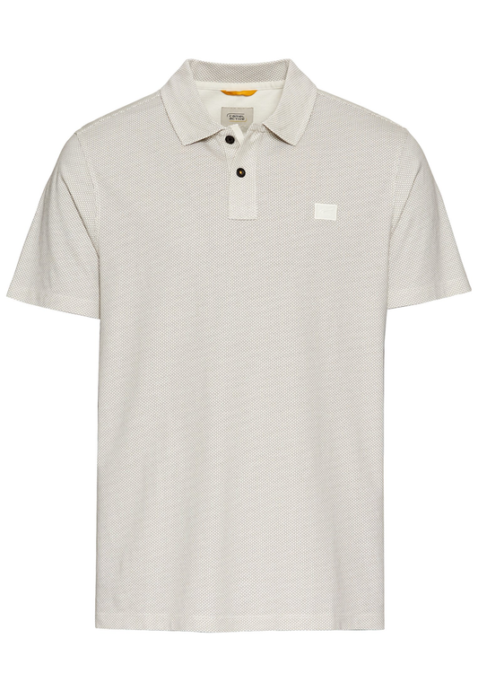 Kurzarm Poloshirt aus reiner Baumwolle