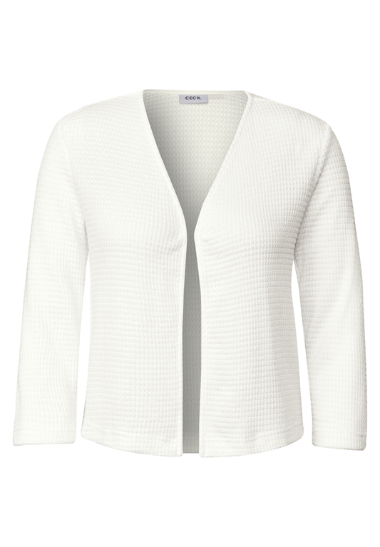 Offene Ajour-Look Jacke