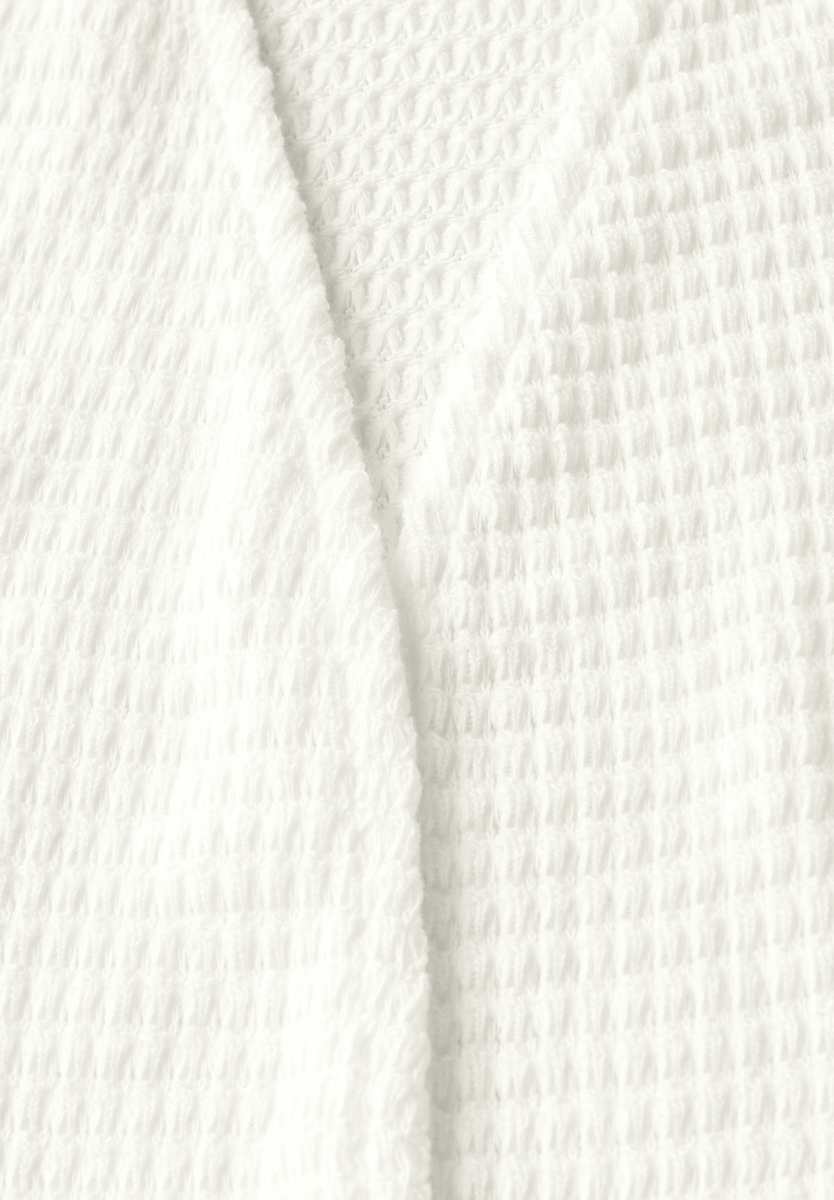 Offene Ajour-Look Jacke