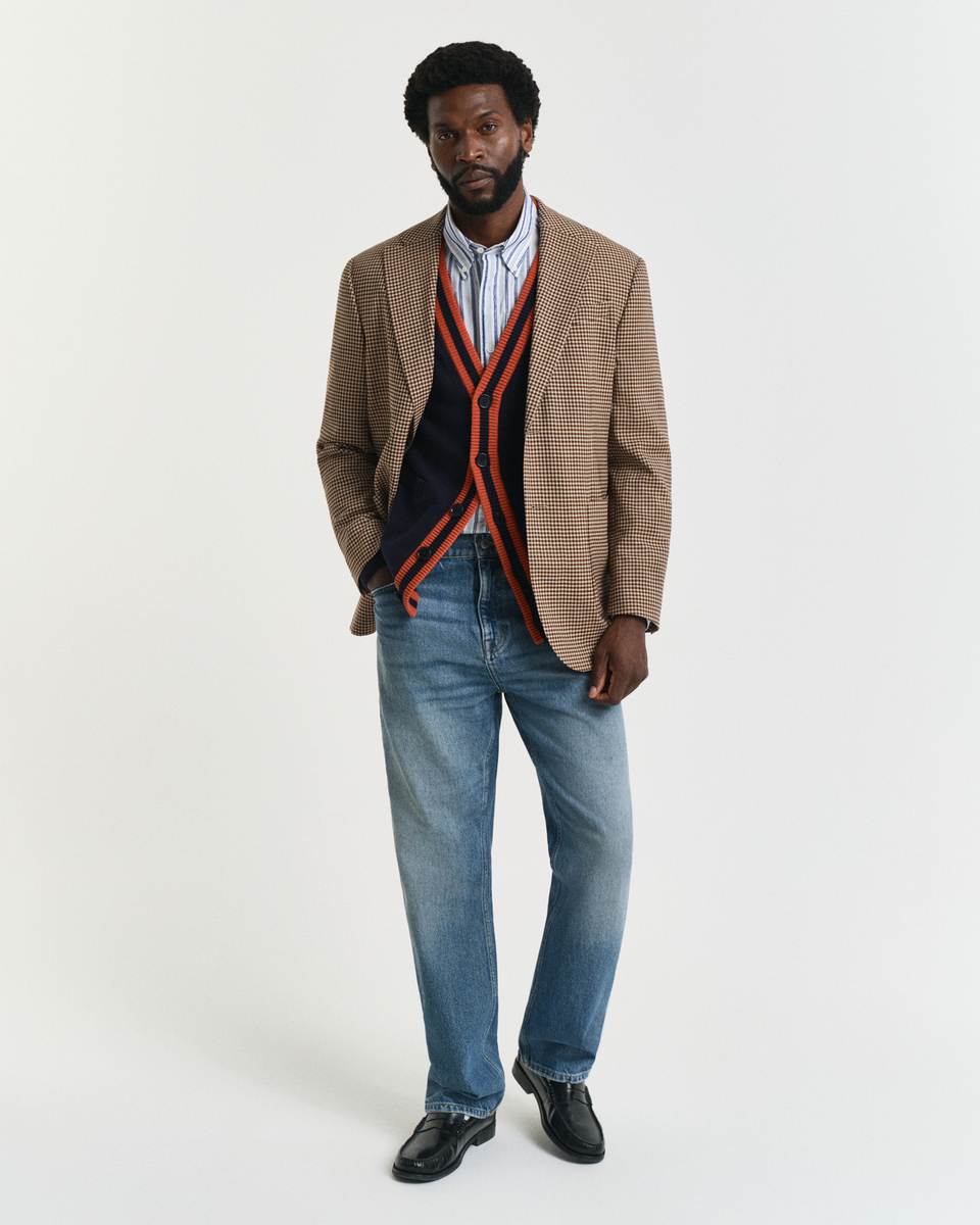 Strickjacke mit G-Badge