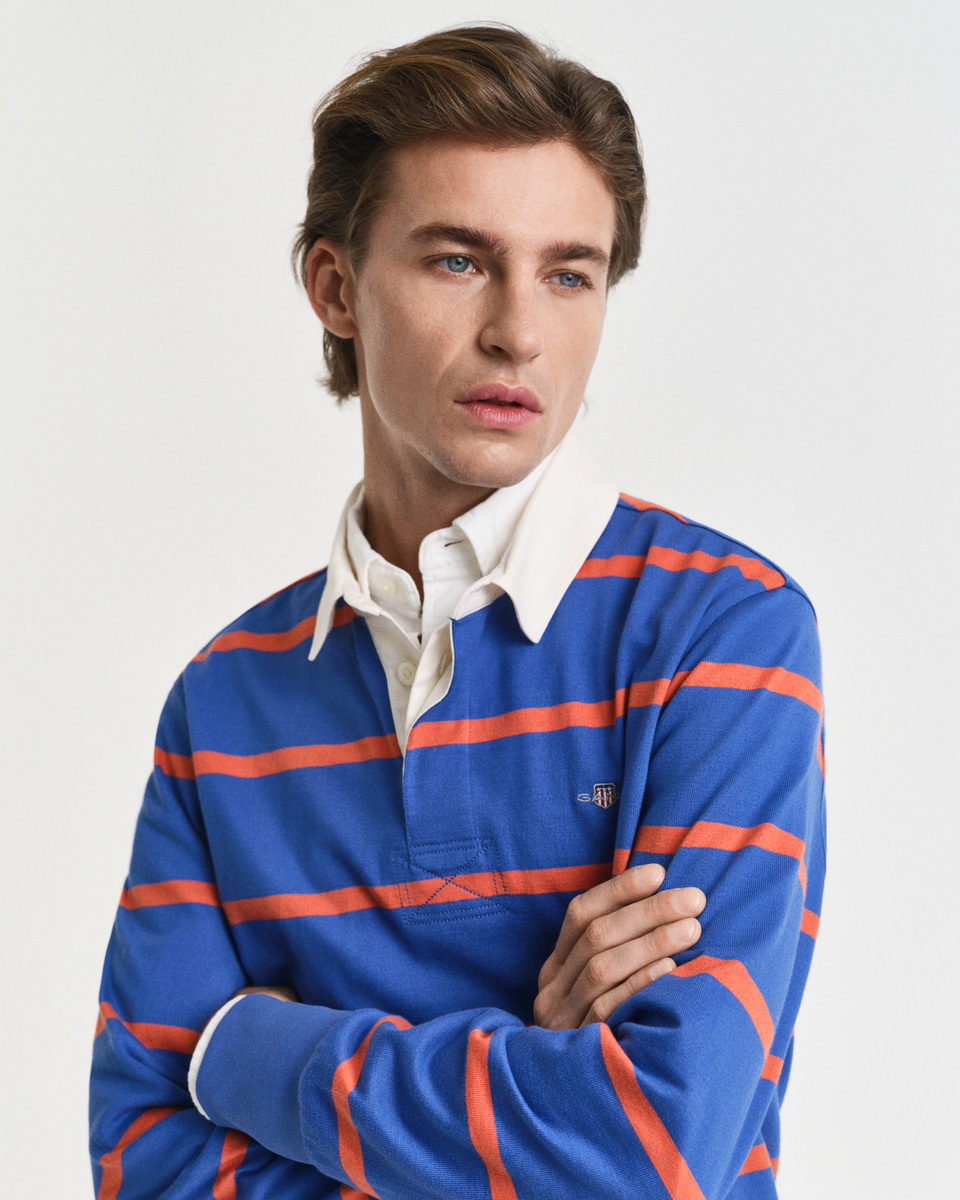 Heavy Rugger mit schmalen Streifen