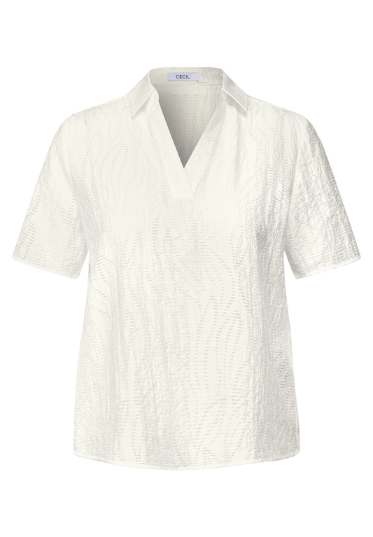 Blusenshirt mit Struktur