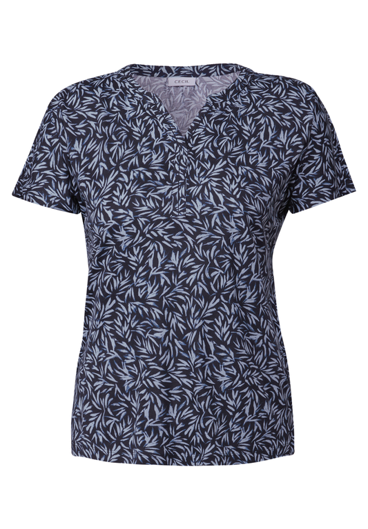 Shirt mit Minimal Print