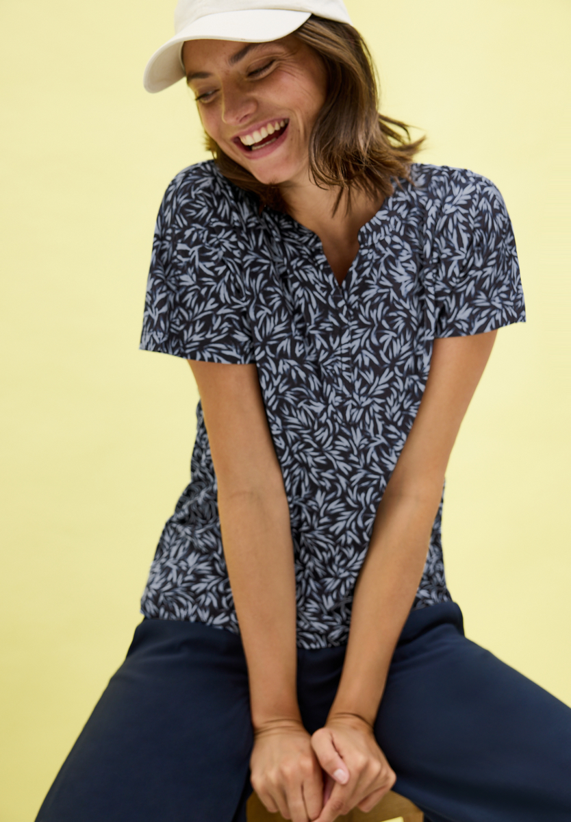 Shirt mit Minimal Print