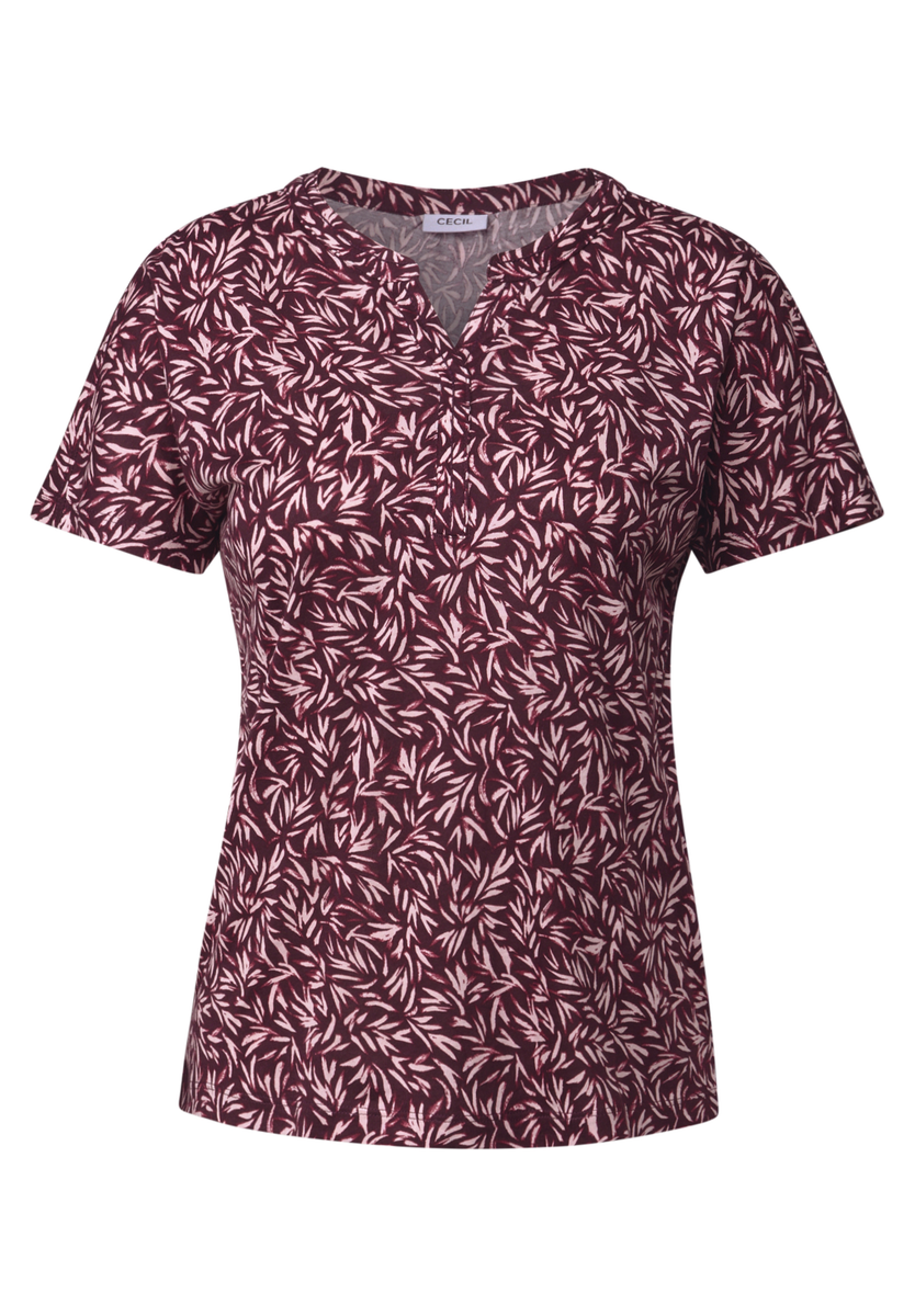 Shirt mit Minimal Print