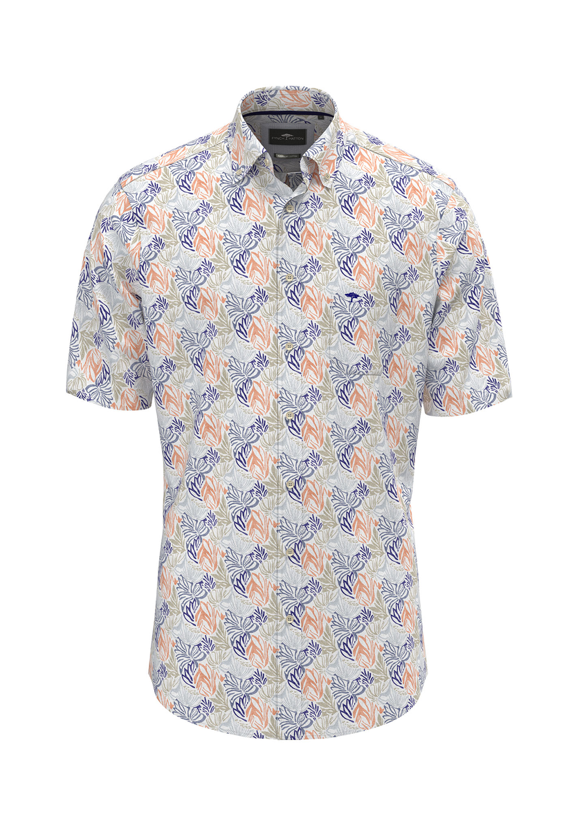 Multicolor Slub Print, B.D., 1/2