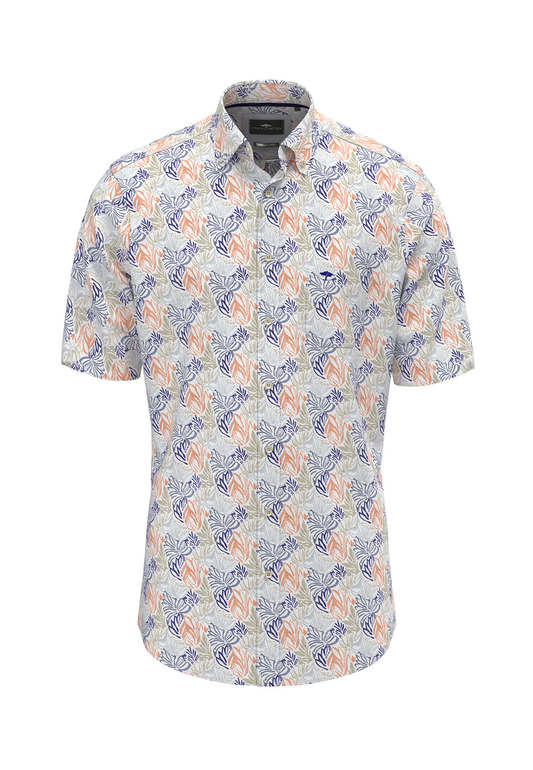 Multicolor Slub Print, B.D., 1/2