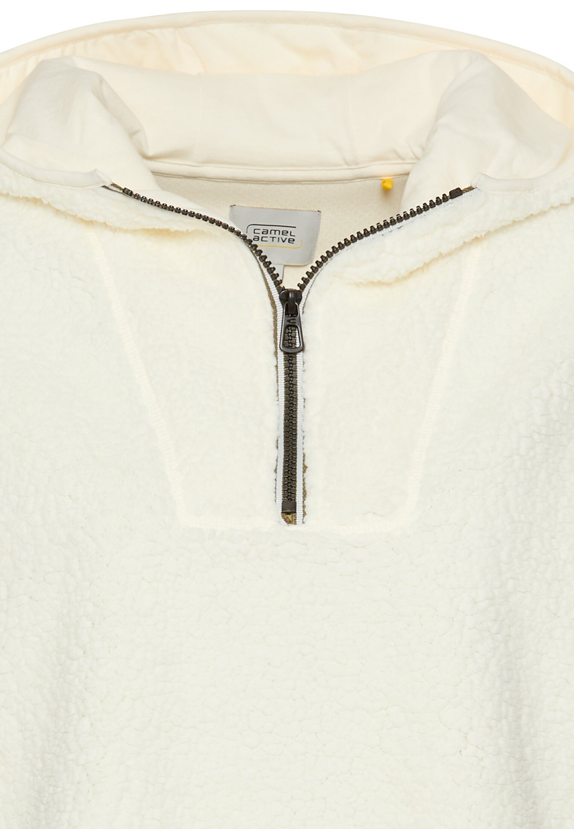 Kapuzenpullover aus Teddyfleece