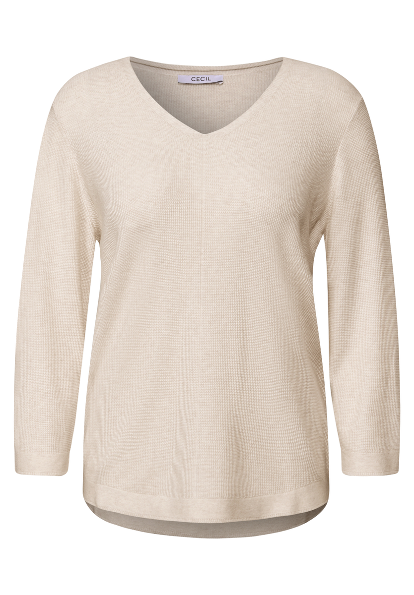 V-Neck Strickpullover