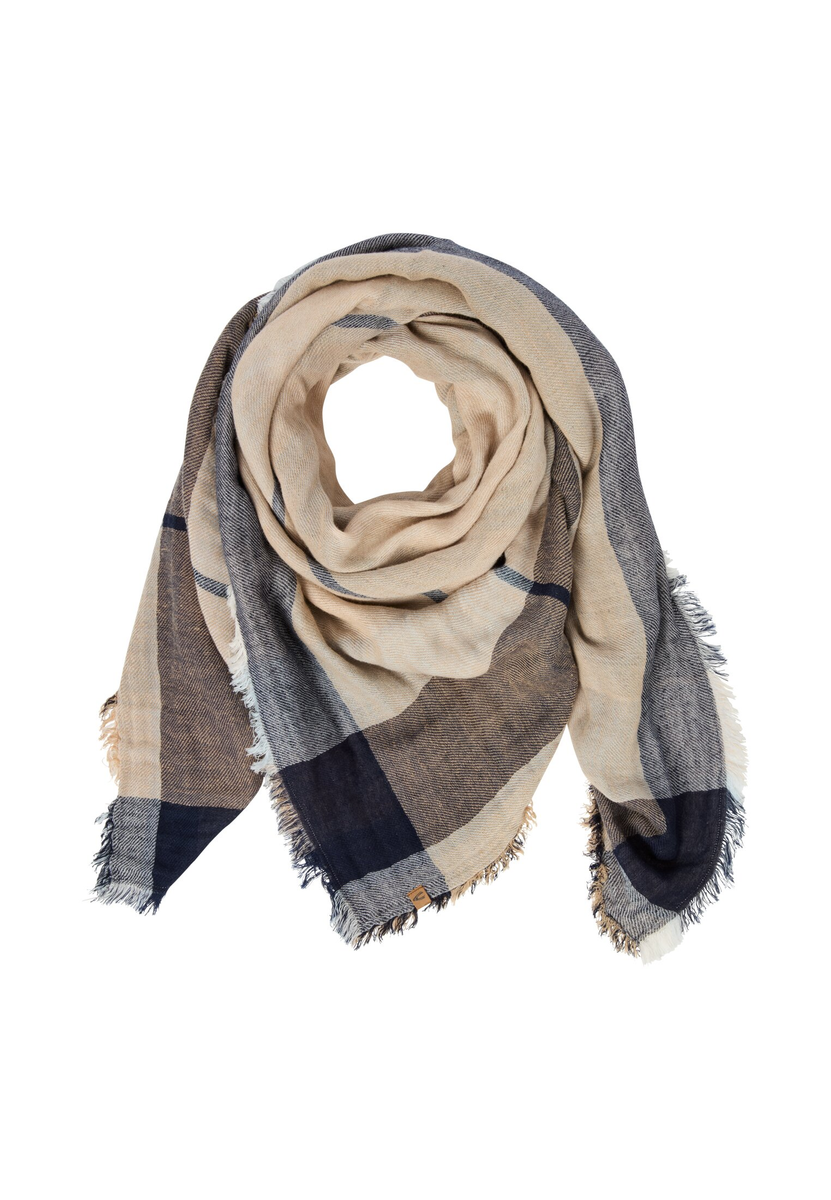 Schal aus einem Baumwollmix