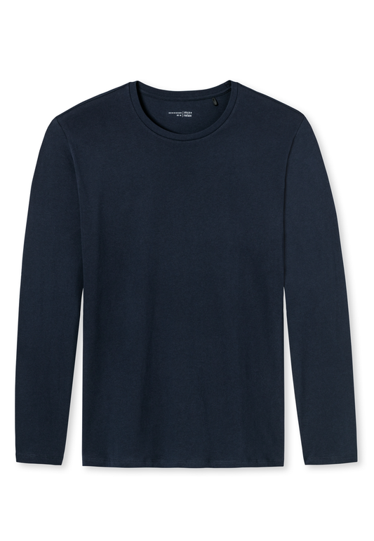 Langarmshirt Rundhals